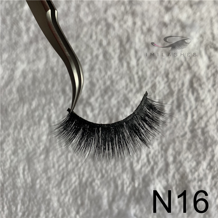 Wholesale 100% real 3D mink fur eyelashes 